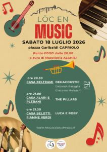 LÖC EN MIUSIC 18 LUGLIO 2026